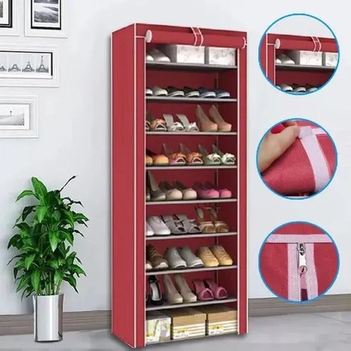 Organizador de Zapatos en Tela – 9 Niveles