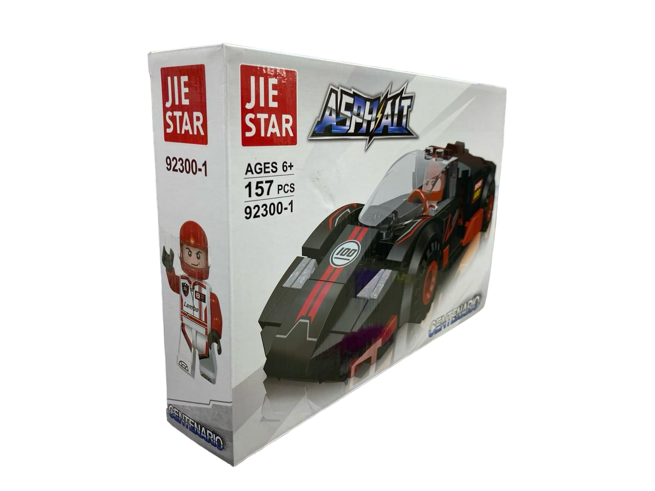 Fichas Para Armar Carro Deportivo – Jie Star Asphalt Centenario 157 Pcs