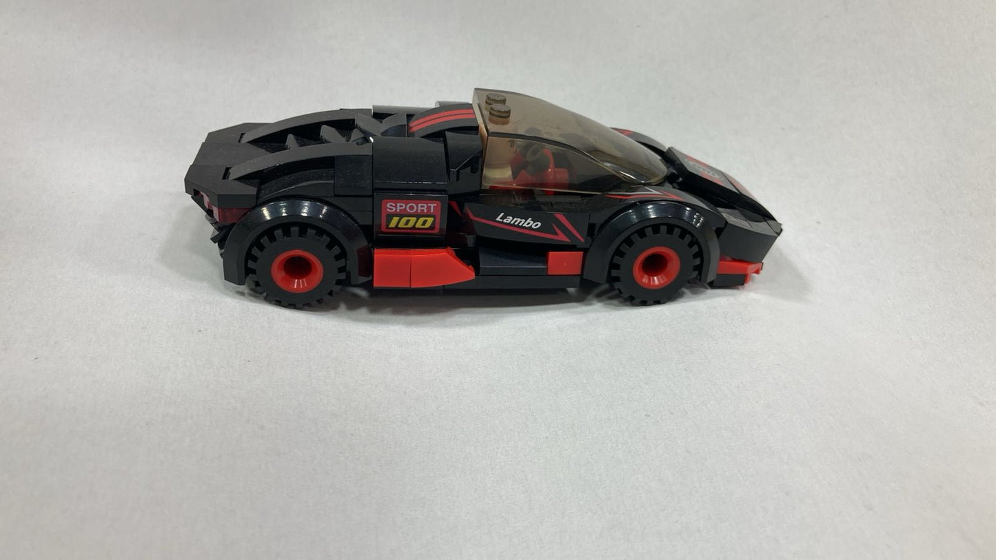 Fichas Para Armar Carro Deportivo – Jie Star Asphalt Centenario 157 Pcs