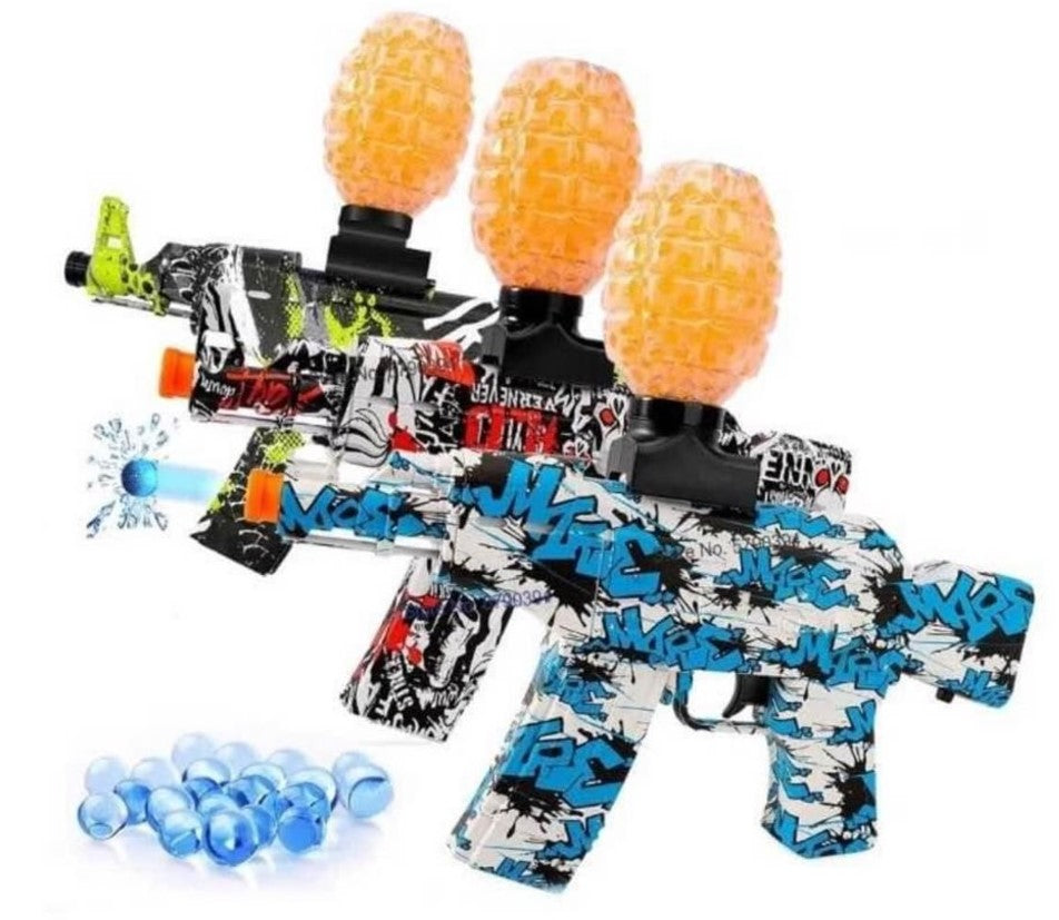 Pistola Eléctrica con Bolas de Hidrogel – Diversión Segura y Recargable