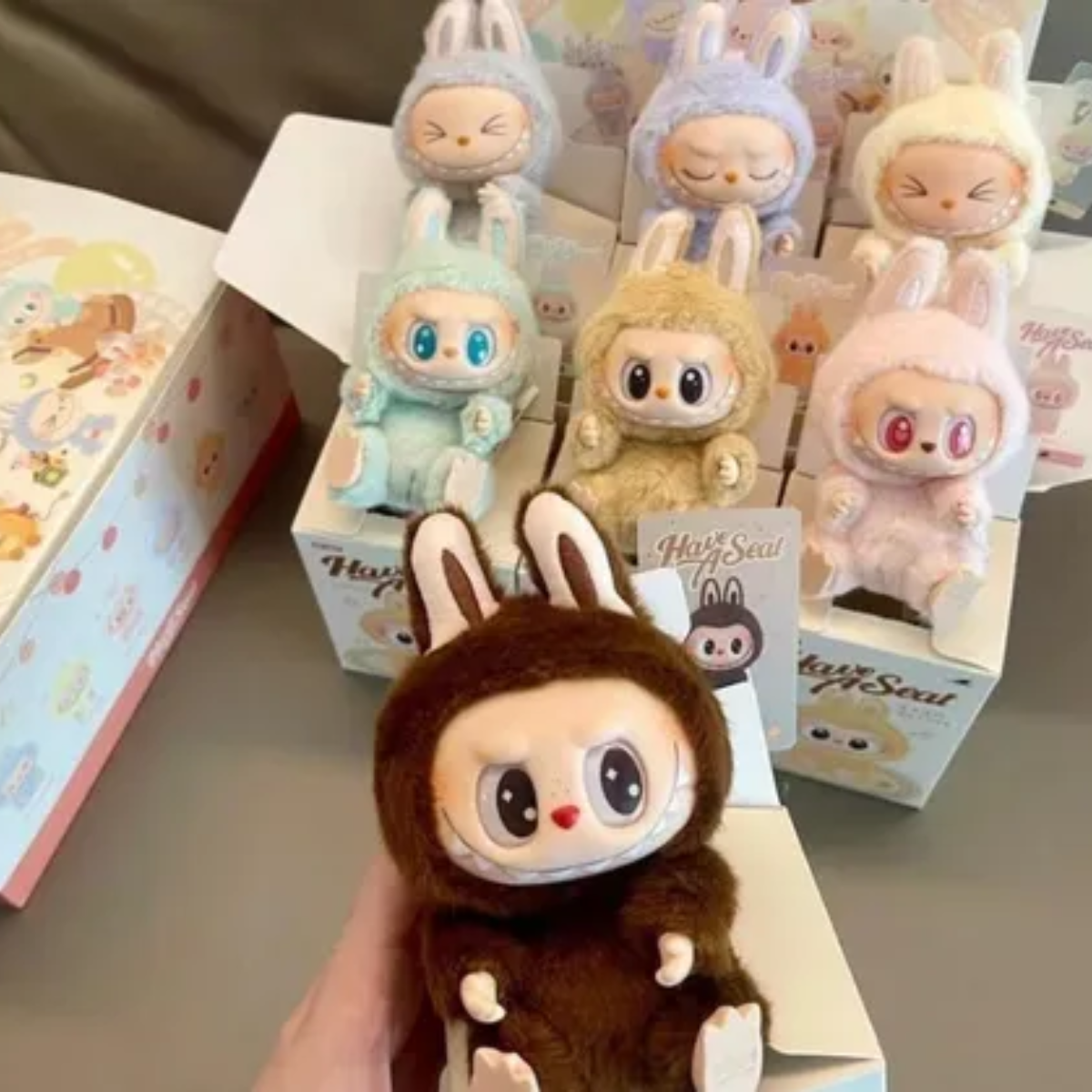 Muñeco Labubu Macaron The Monsters – Edición Sorpresa 🎁