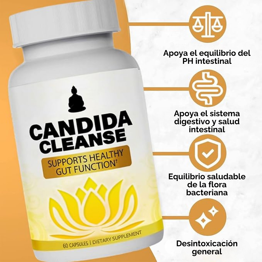 Candida Cleanse – Suplemento Natural para el Bienestar Intestinal