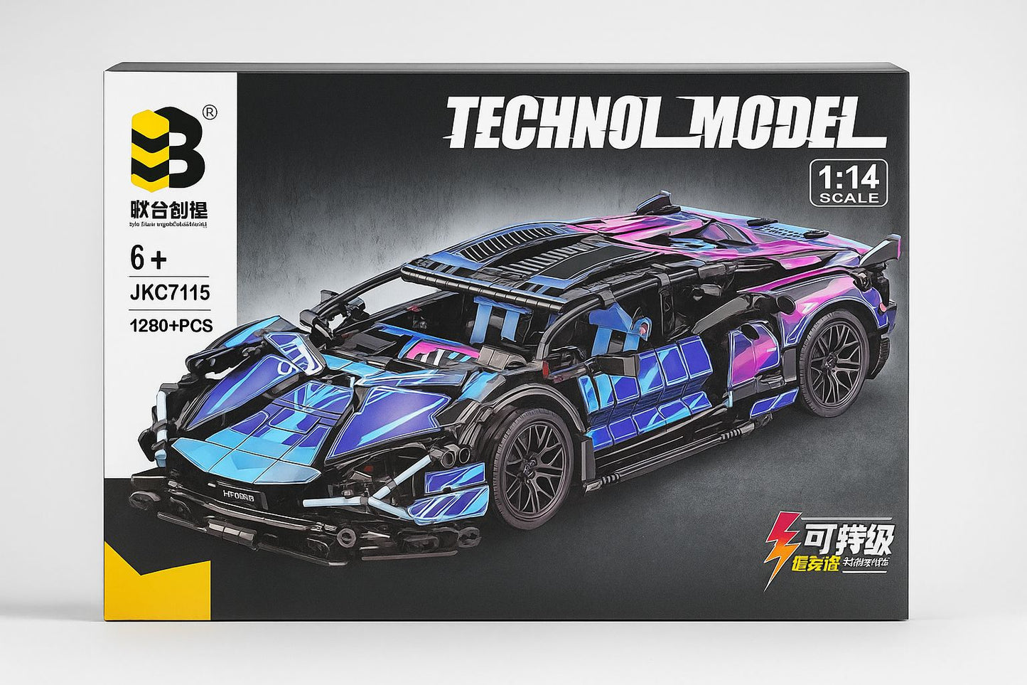 Lego Tech Model 1:14 – Superdeportivo de 1280 piezas