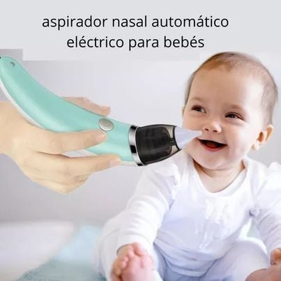 Aspirador Nasal Eléctrico para Bebés – 5 Niveles de Succión