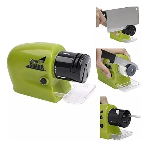 Afilador Eléctrico de Cuchillos Swifty Sharp – Profesional e Inalámbrico
