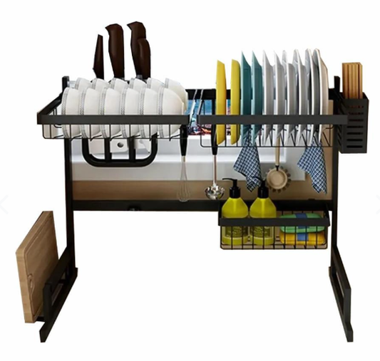 Escurridor Multifuncional de Platos y Utensilios 65 cm – Sobre Fregadero