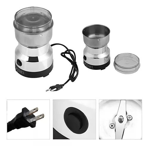 Molinillo Eléctrico Multifuncional One Pixel – Semillas, Especias y Café